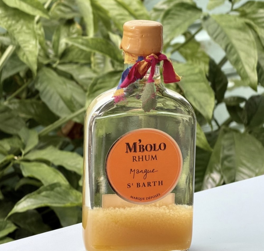 Bouteille de rhum arrangé Mangue M'BOLO